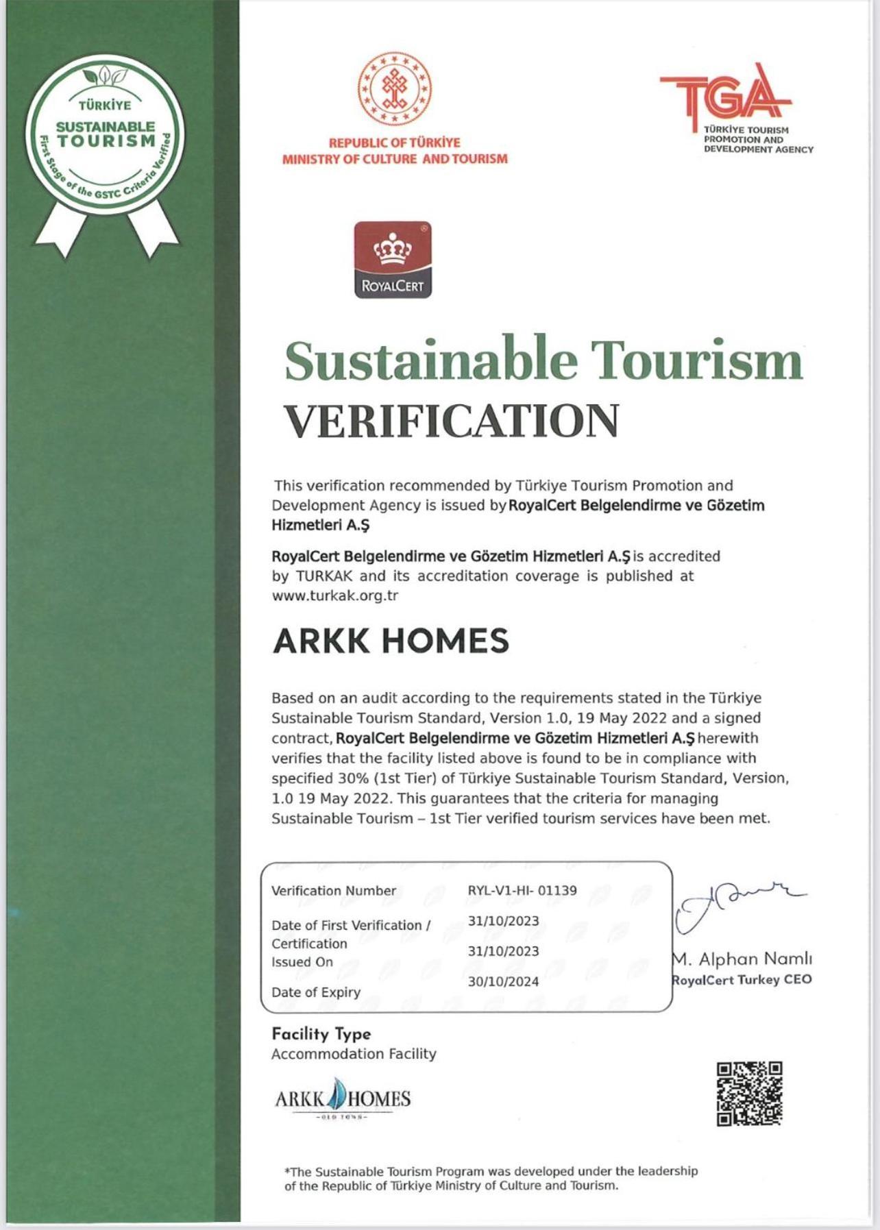 Arkk Homes Antalya Exteriér fotografie